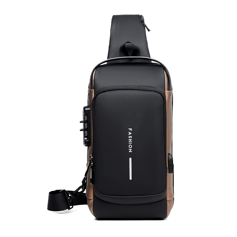 Travel Accessories Men - Borsa a Tracolla Multifunzione Antifurto USB