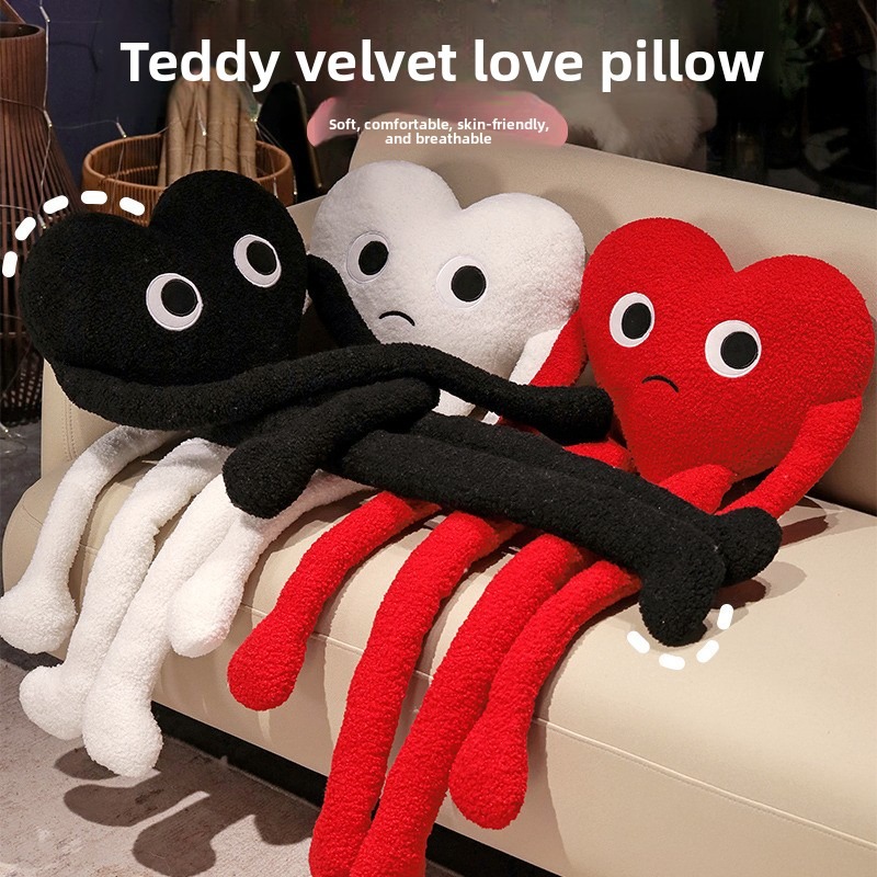 Travel Accessories Pillow - Cuscino Peluche a Forma di Cuore