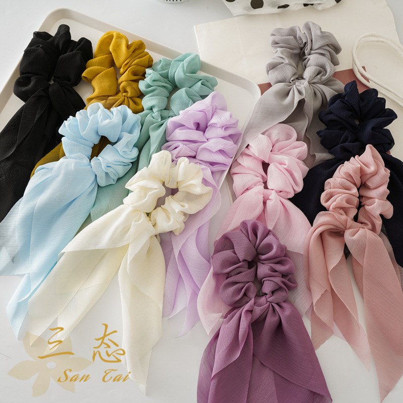 Travel Accessories Holder - 1Pc Moda 25 cm Chiffon Nastro