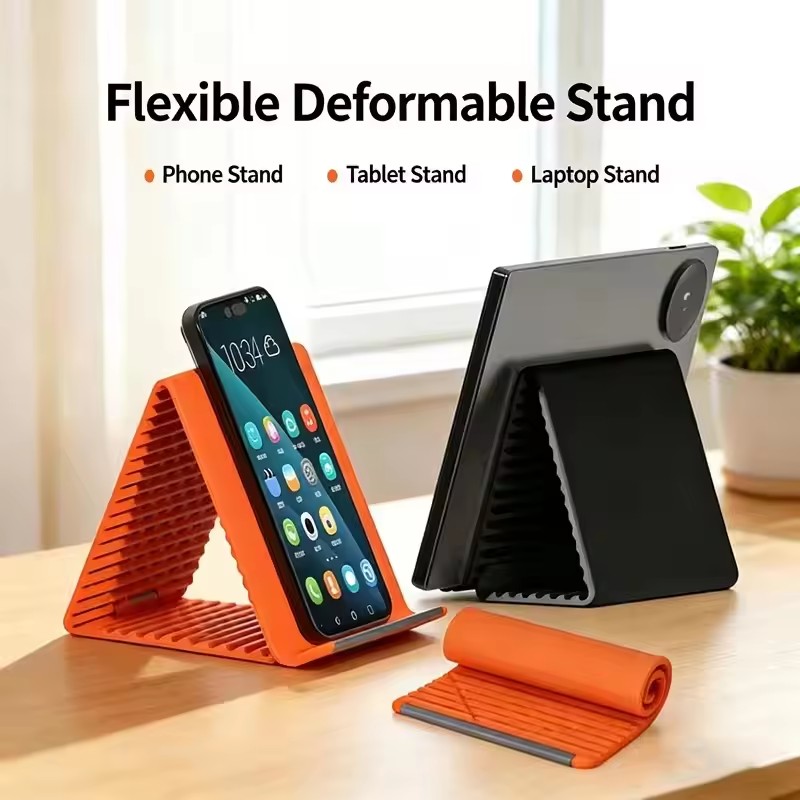 Travel Accessories Holder - Supporto Portatile per Telefono in Silicone,