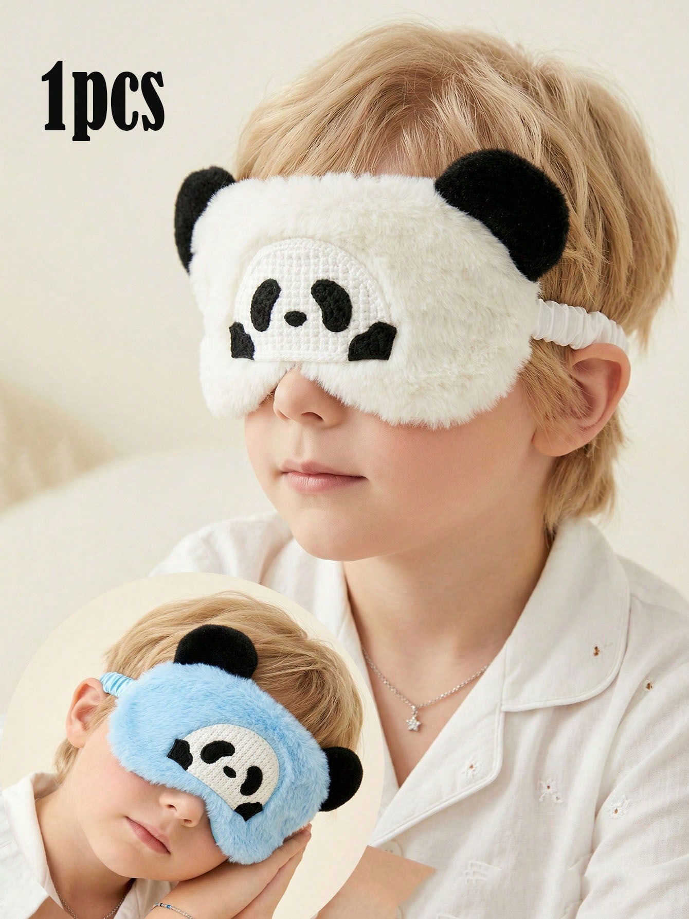 Travel Accessories Men - Mascherina per Occhi in Peluche a