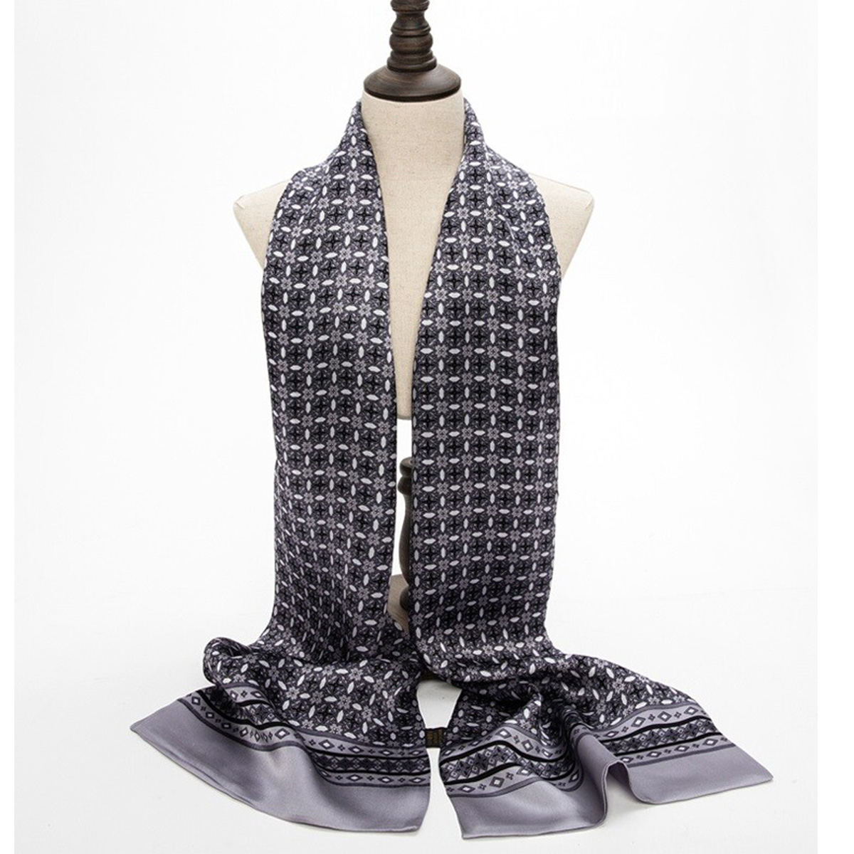 Travel Accessories Men - 2026 Nuova Sciarpa di seta Strato