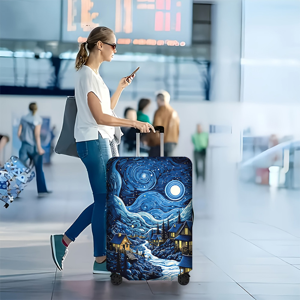Travel Van Accessories - 1 coprivaligia stampato in stile Van