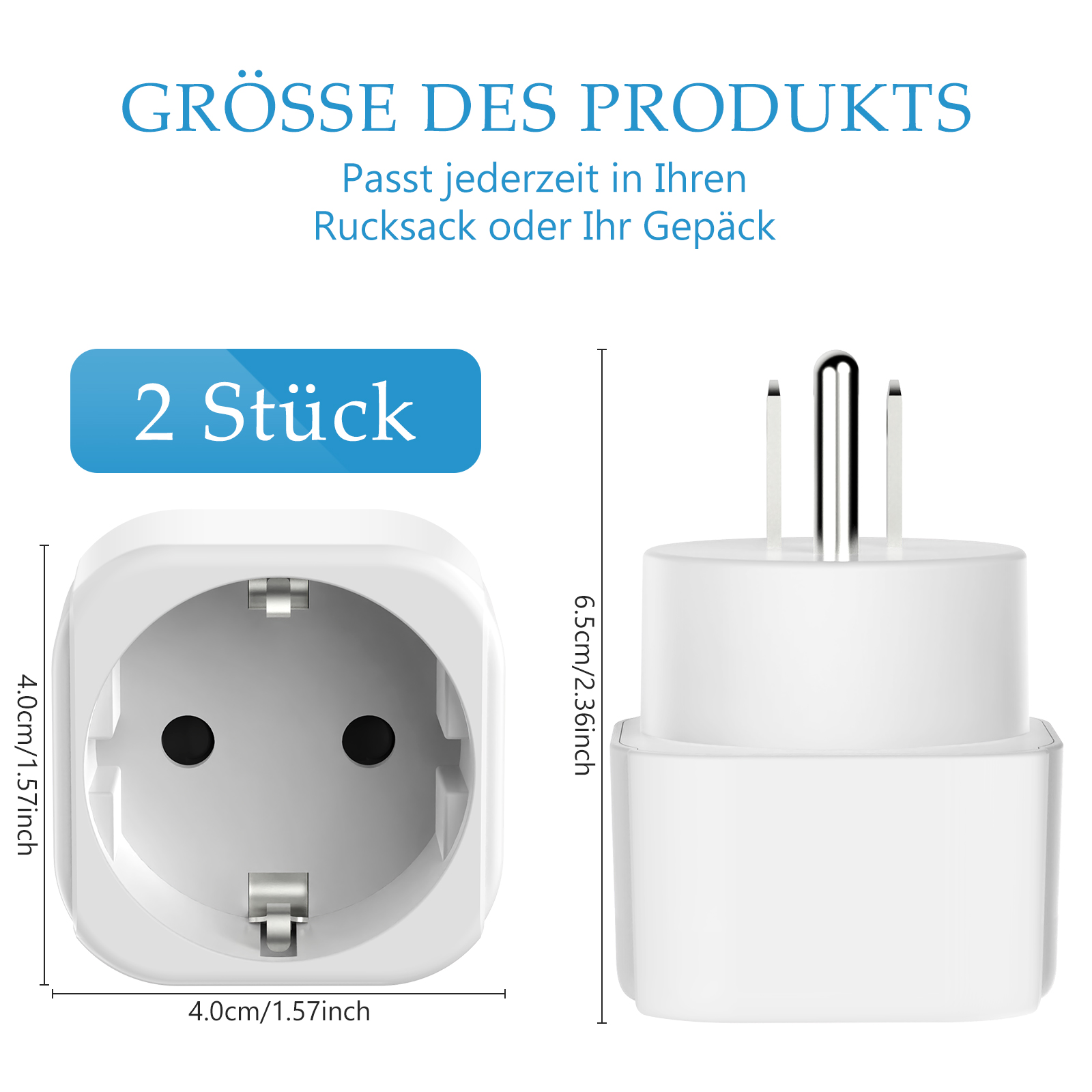 Adattatore da Viaggio USA, Con - Travel Accessories Europe recensione e prezzo