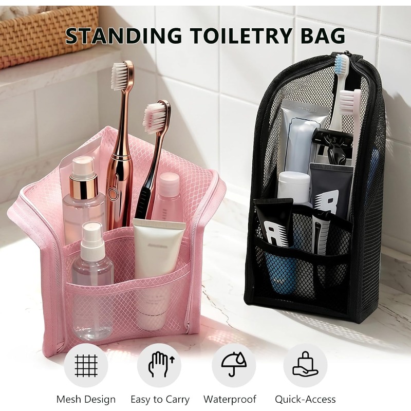 Borsa da toilette in rete tras - Travel Accessories Holder recensione e prezzo