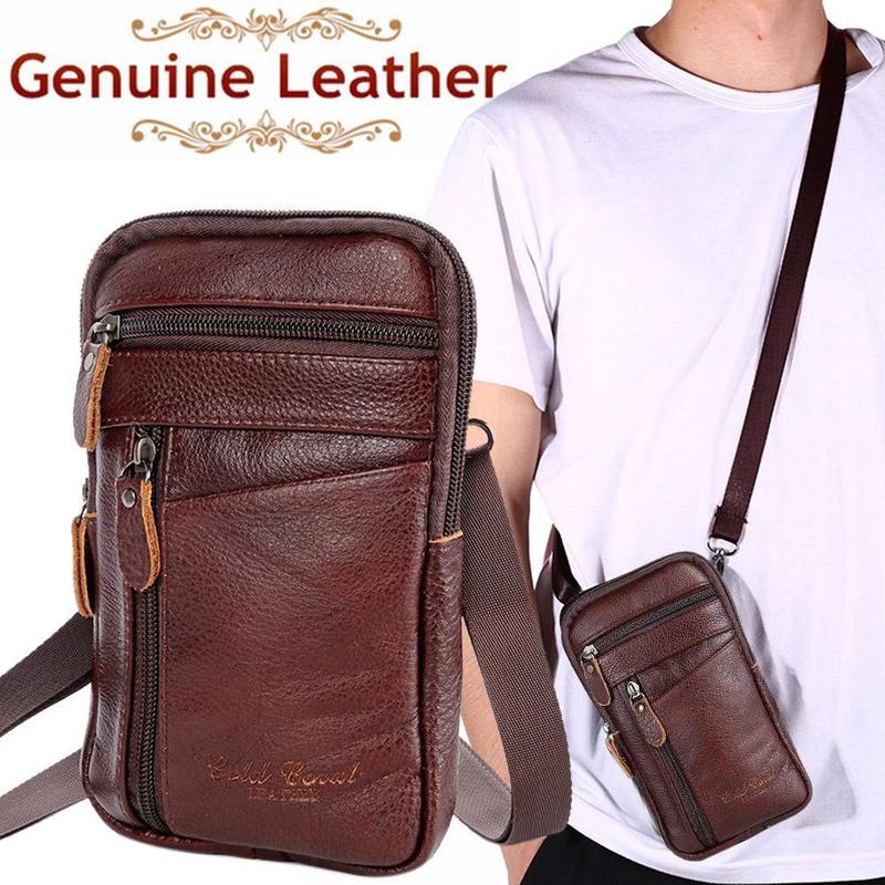 Borsa da uomo in vera pelle, b - Travel Accessories Men recensione e prezzo