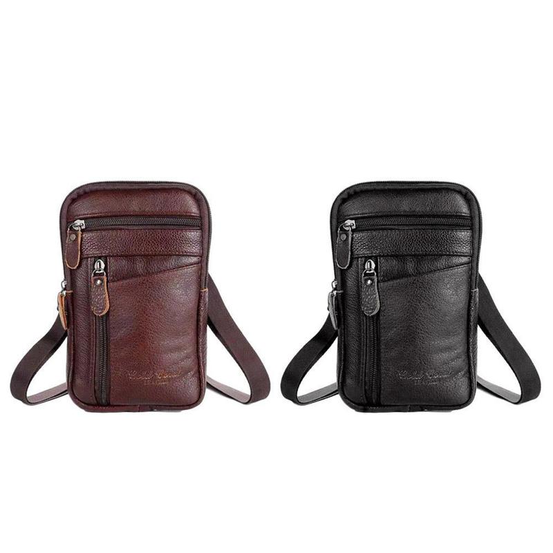Borsa da uomo in vera pelle, b - Travel Accessories Men recensione e prezzo