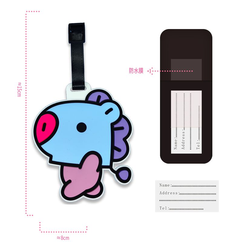 Portachiavi BT21 a forma di ca - Travel Accessories Gear recensione e prezzo