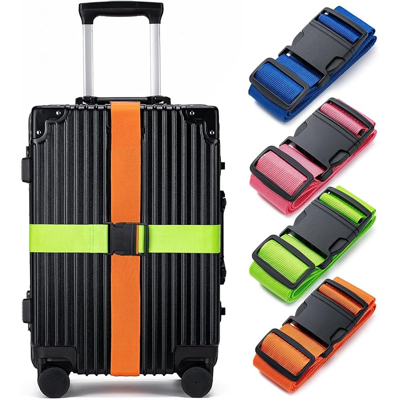 Set di 4 cinghie per bagagli,  - Travel Accessories Gear recensione e prezzo