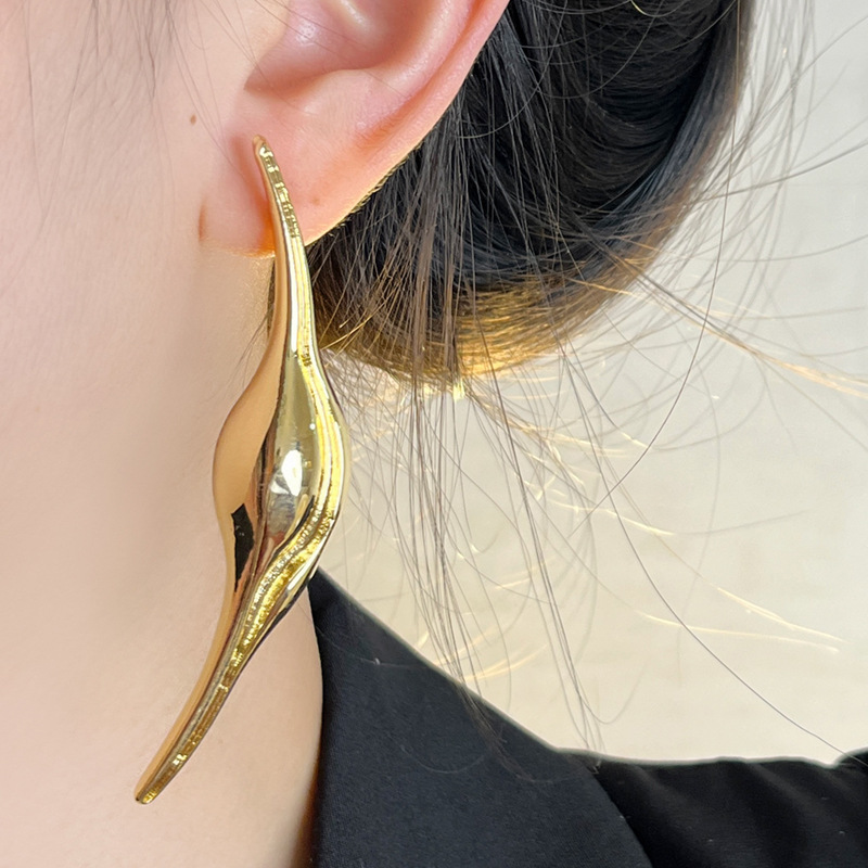 Orecchini curvi sottili in met - Travel Accessories Europe recensione e prezzo